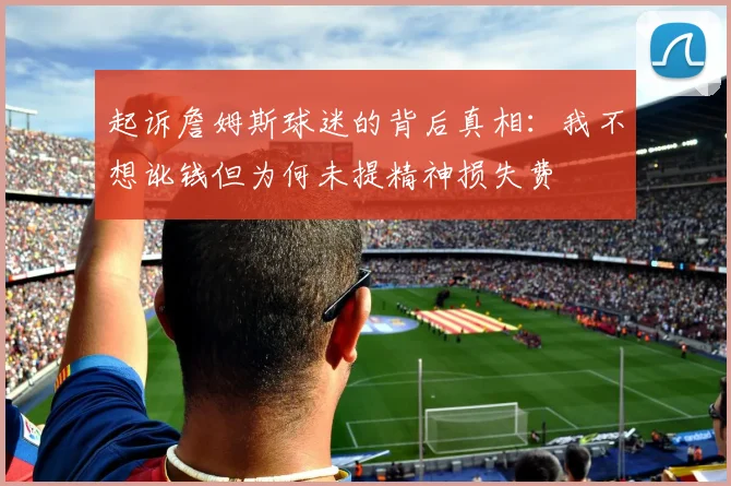 起诉詹姆斯球迷的背后真相：我不想讹钱但为何未提精神损失费
